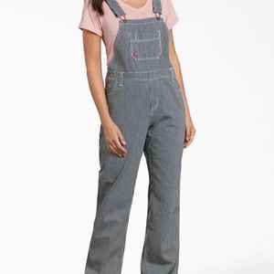 Dickies stripped overalls